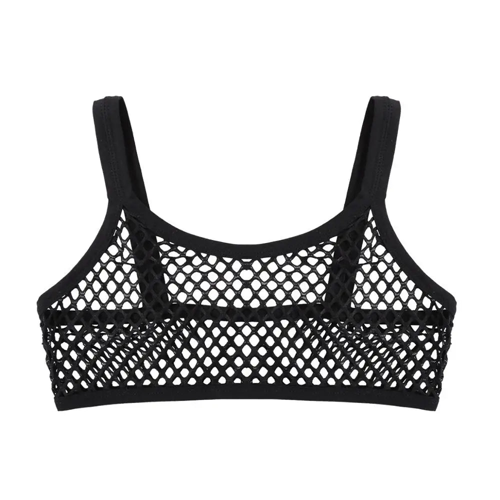 GOTTHI™ MESH CROP TOP