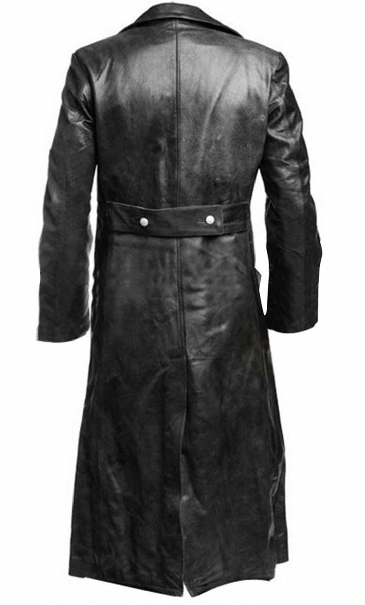 German Classic Leather Coat