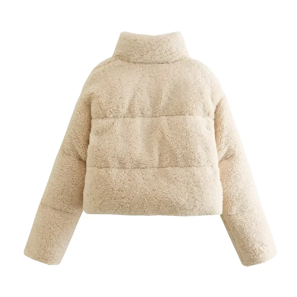 LAMB WOOL WARM COAT