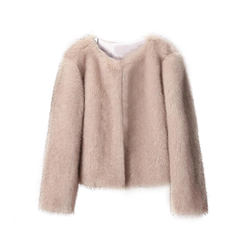 FUR JACKET COAT