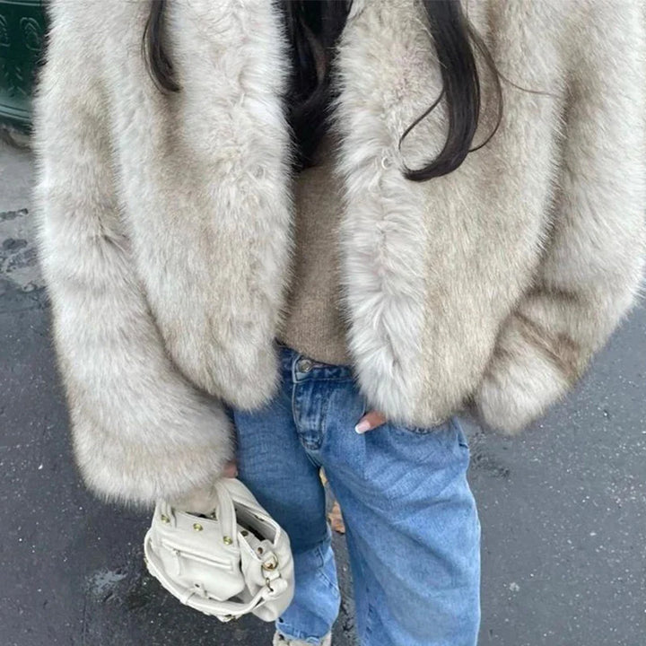 FUR JACKET COAT