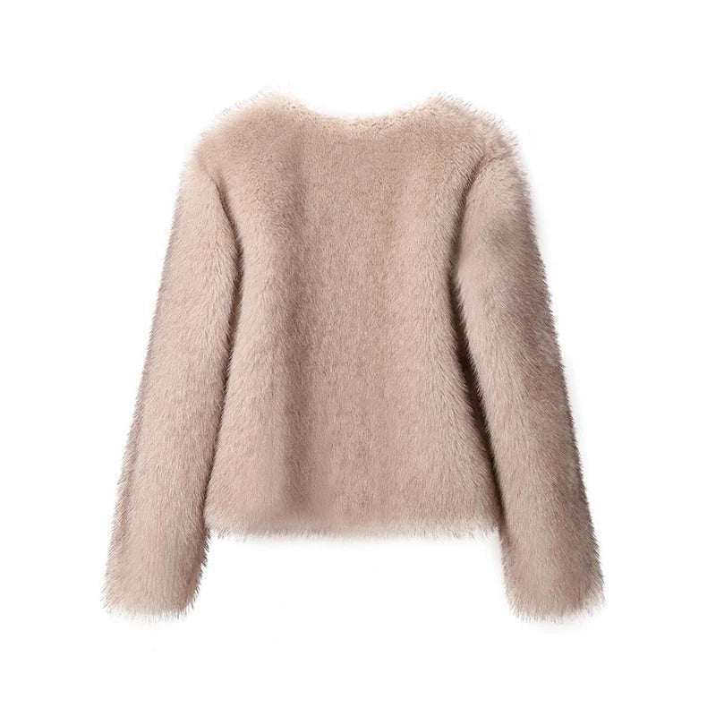 FUR JACKET COAT