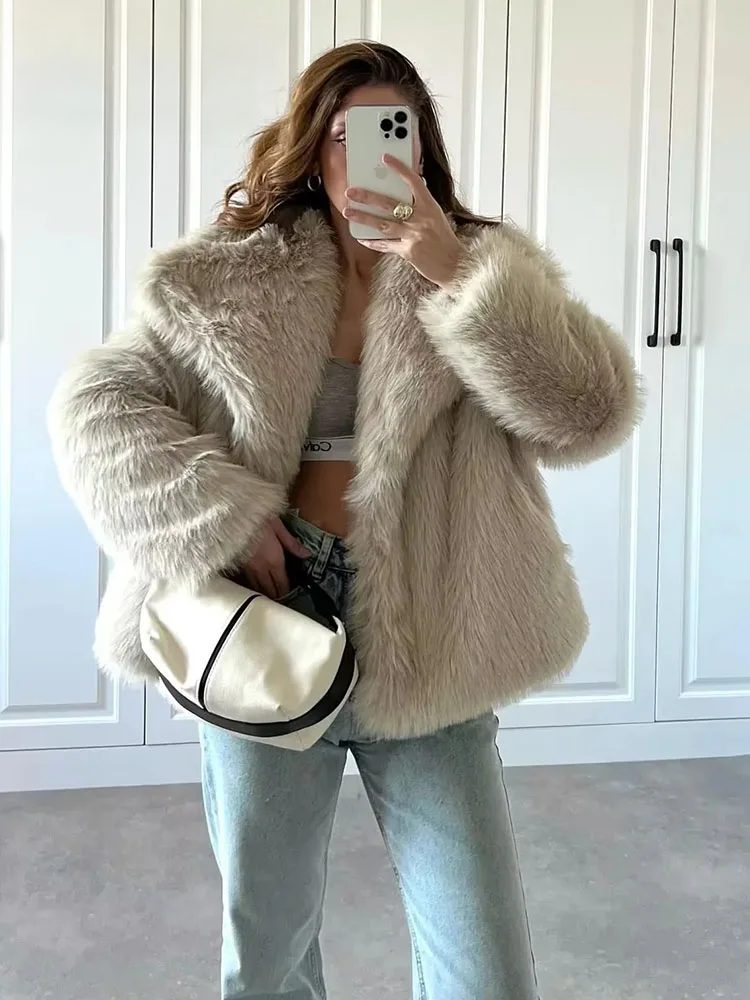 WINTER FUR COAT