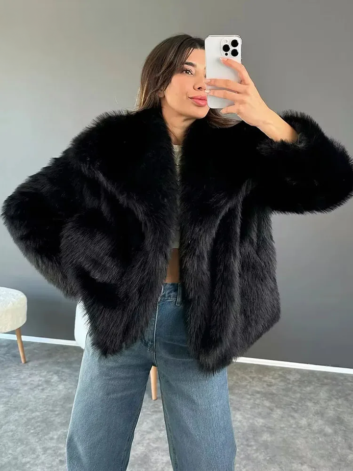 WINTER FUR COAT