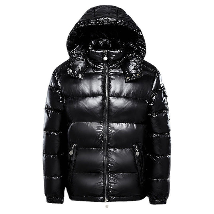 Shiny Puffer Slim Jacket